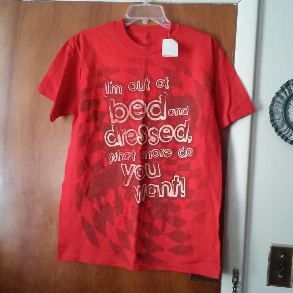 Ink Inc Red Tee size M